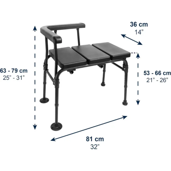 Asiento para Bañera Adulto con Asa - Imagen 3