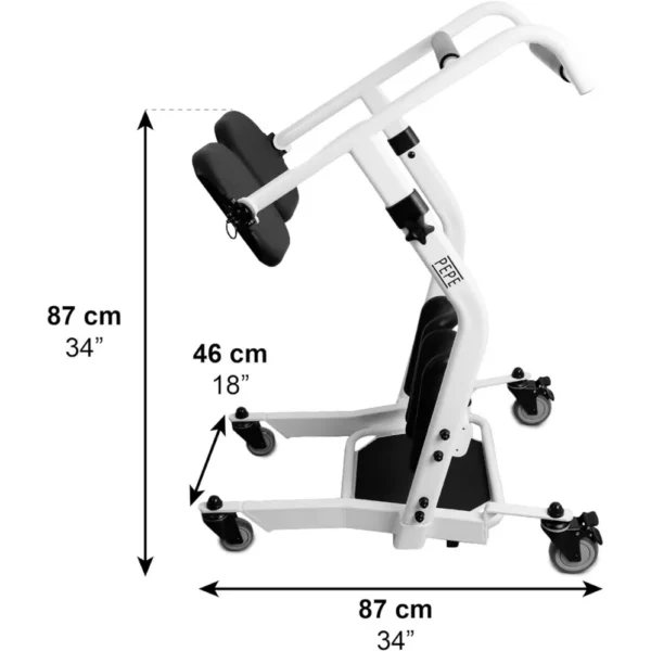 Silla de Transferencia, Silla Elevadora para Traslado de Ancianos y Pacientes - Imagen 4