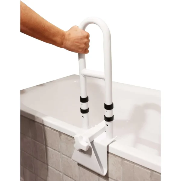 Asidero Bañera para Mayores Regulable (Bañeras con Borde Liso 5-14 cm)