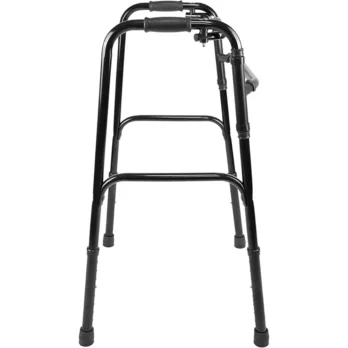andador de aluminio plegable vista lateral