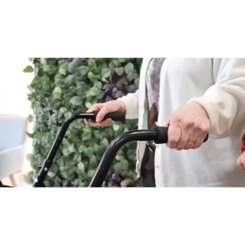 andador para adultos 2 ruedas vista lateral