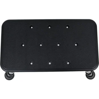 asiento de ducha negro compacto estable y con ventosas