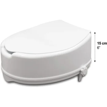 asiento elevador de wc con diseno suave tapa incluida