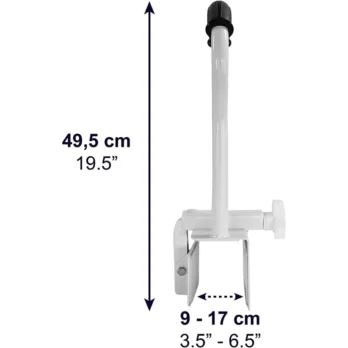ayuda tecnica barra de soporte vertical con escala