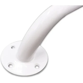 barra blanca de seguridad asidero para ducha wc o pasillo
