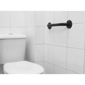 barra de apoyo en wc seguridad para personas con movilidad reducida