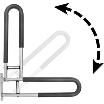 barra de seguridad recta para bano acero inoxidable montaje en pared