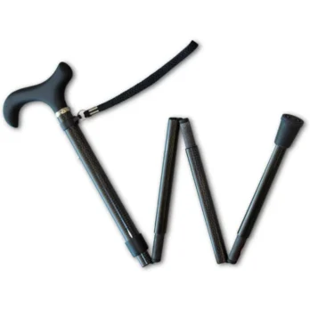 baston plegable desarmado en 3 partes