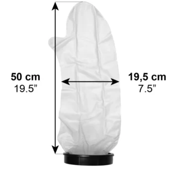 bolsa de almacenamiento para silla de ruedas con dimensiones