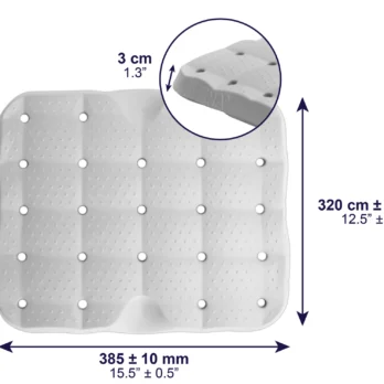 cojin acolchado con medidas para asiento de bano