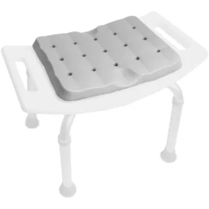 cojin acolchado para taburete de ducha medidas 35x27x3 cm