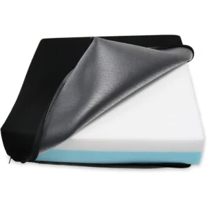 cojin antiescaras para silla de ruedas doble capa con funda