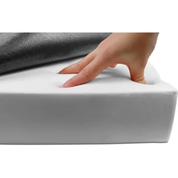 cojin tipo espuma viscoelastica presionado con mano
