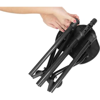 como plegar el baston silla de carbono
