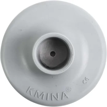 contera gris ancha con apertura para baston o muleta
