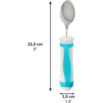 cuchara adaptada con medidas de longitud visibles