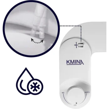 detalle de filtro de agua para bide acoplado