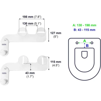 diagrama de conexion de agua para asiento de bide integrado