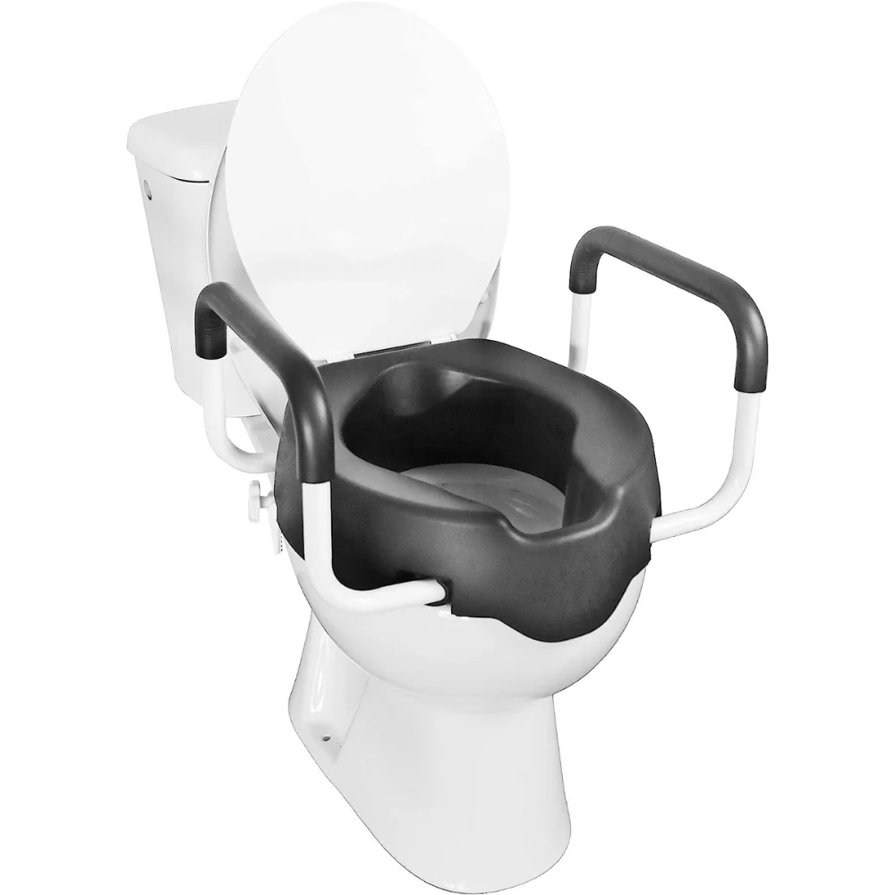 elevador wc con reposabrazos acolchados