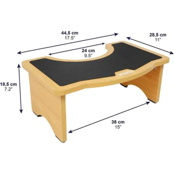 escalon de cama ergonomica con medidas y altura ajustable