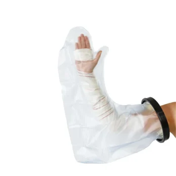 funda impermeable para escayola de brazo version duplicada se puede omitir