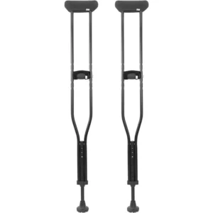 muletas axilares para adulto pack de 2 unidades ajustables