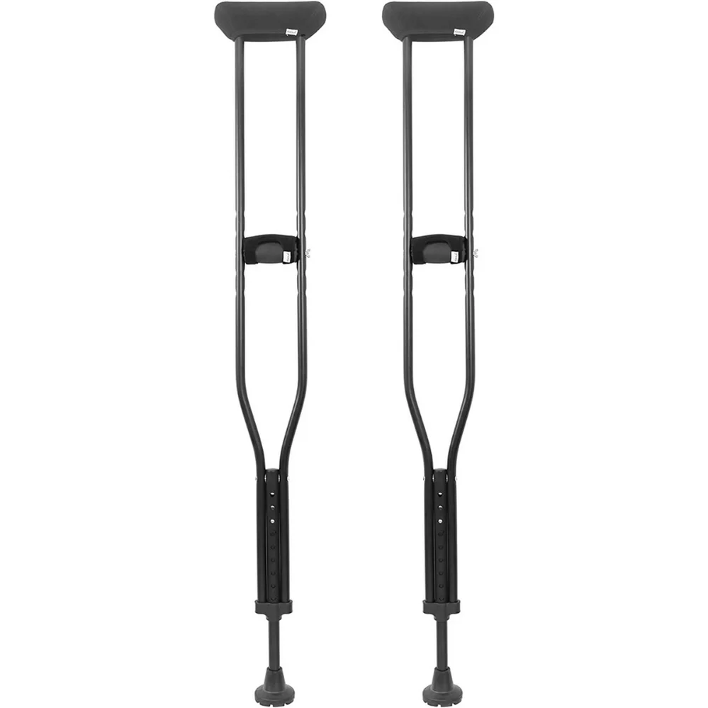 muletas axilares para adulto pack de 2 unidades ajustables