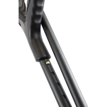 muletas regulables con mango ergonomico detalle del tubo