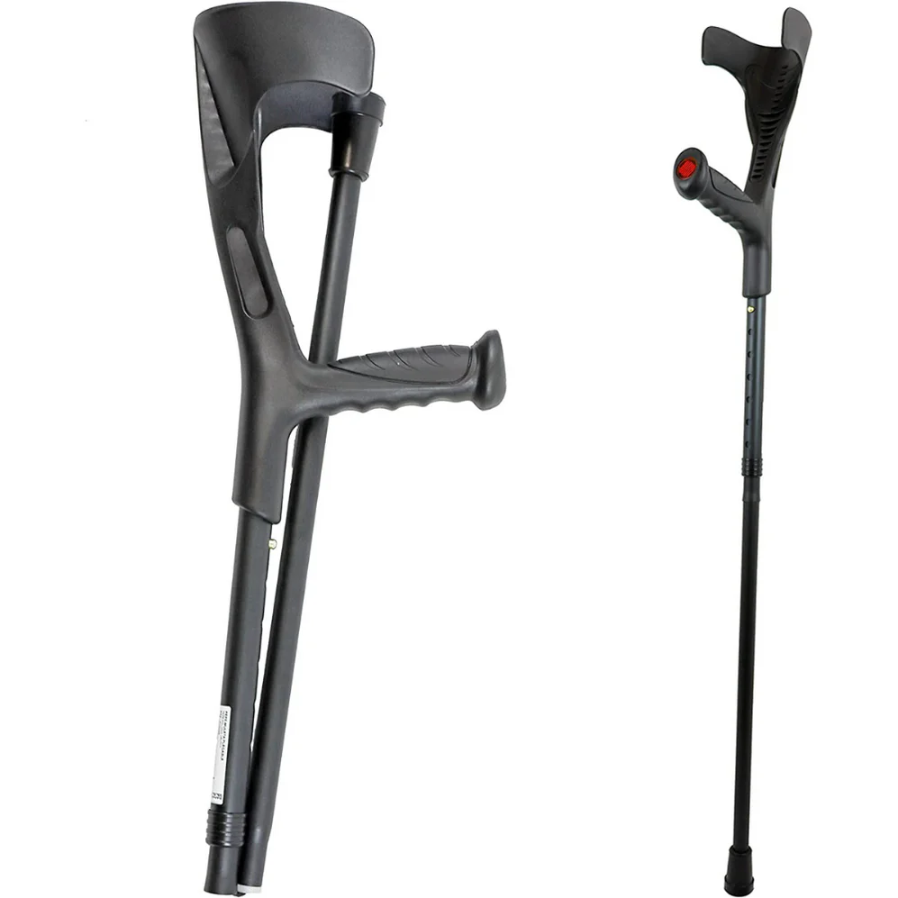 pack de 2 muletas plegables para adultos ligero y ergonomico