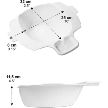 perfil lateral de bidet para wc adaptable y ergonomico