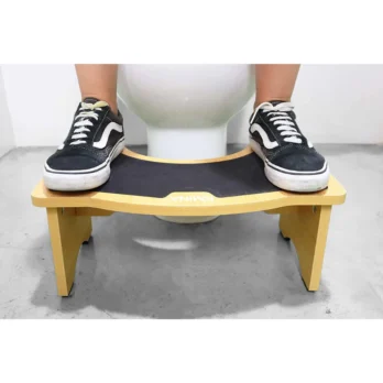 reposapies antideslizante para bano diseno ergonomico