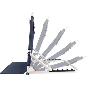 respaldo ajustable para cama plegado y desplegado