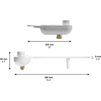 sensor automatico para boton de wc dispositivo antivandalico para bano