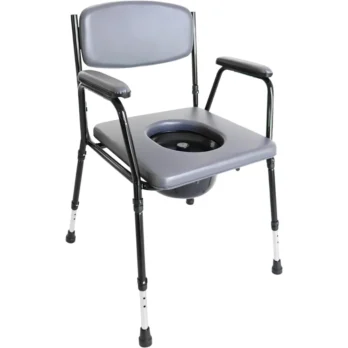 silla de bano con cubeta extraible estructura ligera