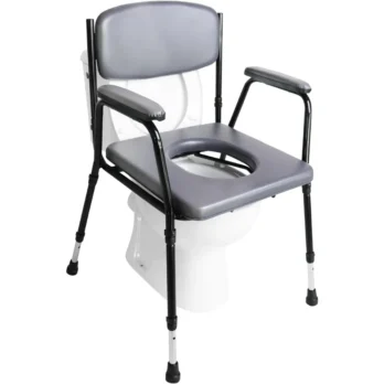 silla sanitaria con reposabrazos diseno basico