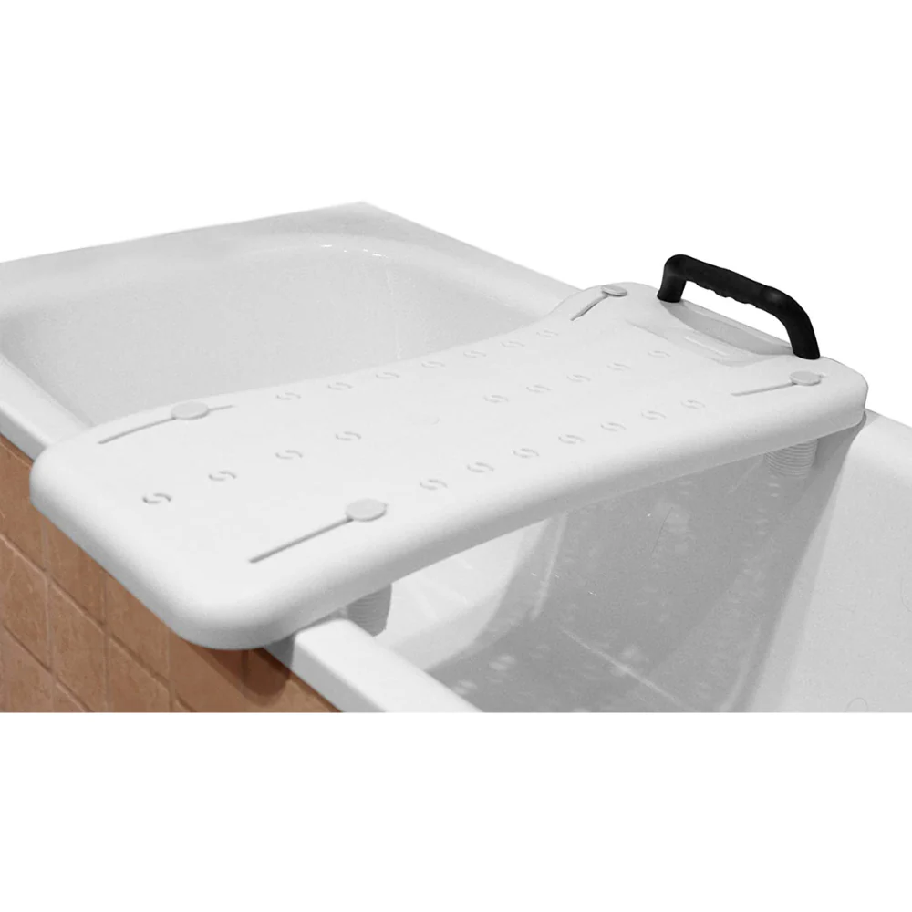 tabla de bano ajustable con patas antideslizantes