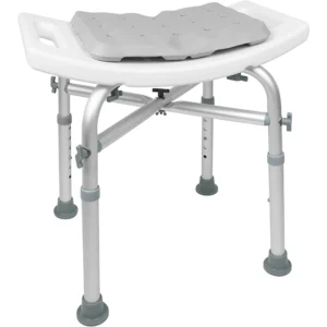 taburete de ducha acolchado soporte hasta 150 kg