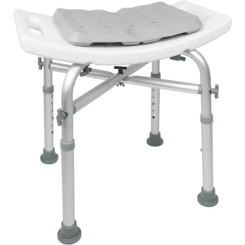 taburete de ducha acolchado soporte hasta 150 kg