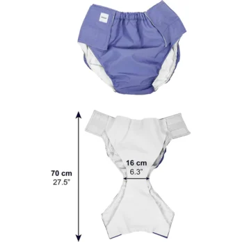 urinario portatil con bolsa imagen frontal azul
