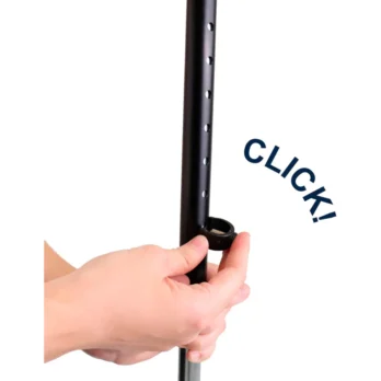 muleta 4 patas kmina con sistema de clic facil montaje y uso practico