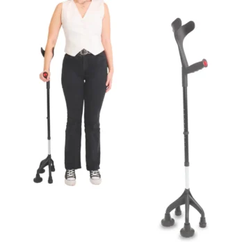 muleta de 4 patas kmina imagen del producto desde distintos angulos