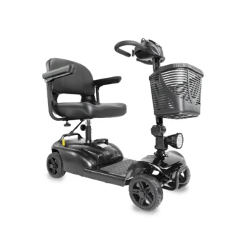 scooter electrico compacto negro alternativa principal para movilidad asistida en mataro