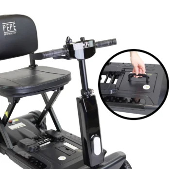 scooter electrico plegable para adultos movilidad asistida con dependalium en mataro