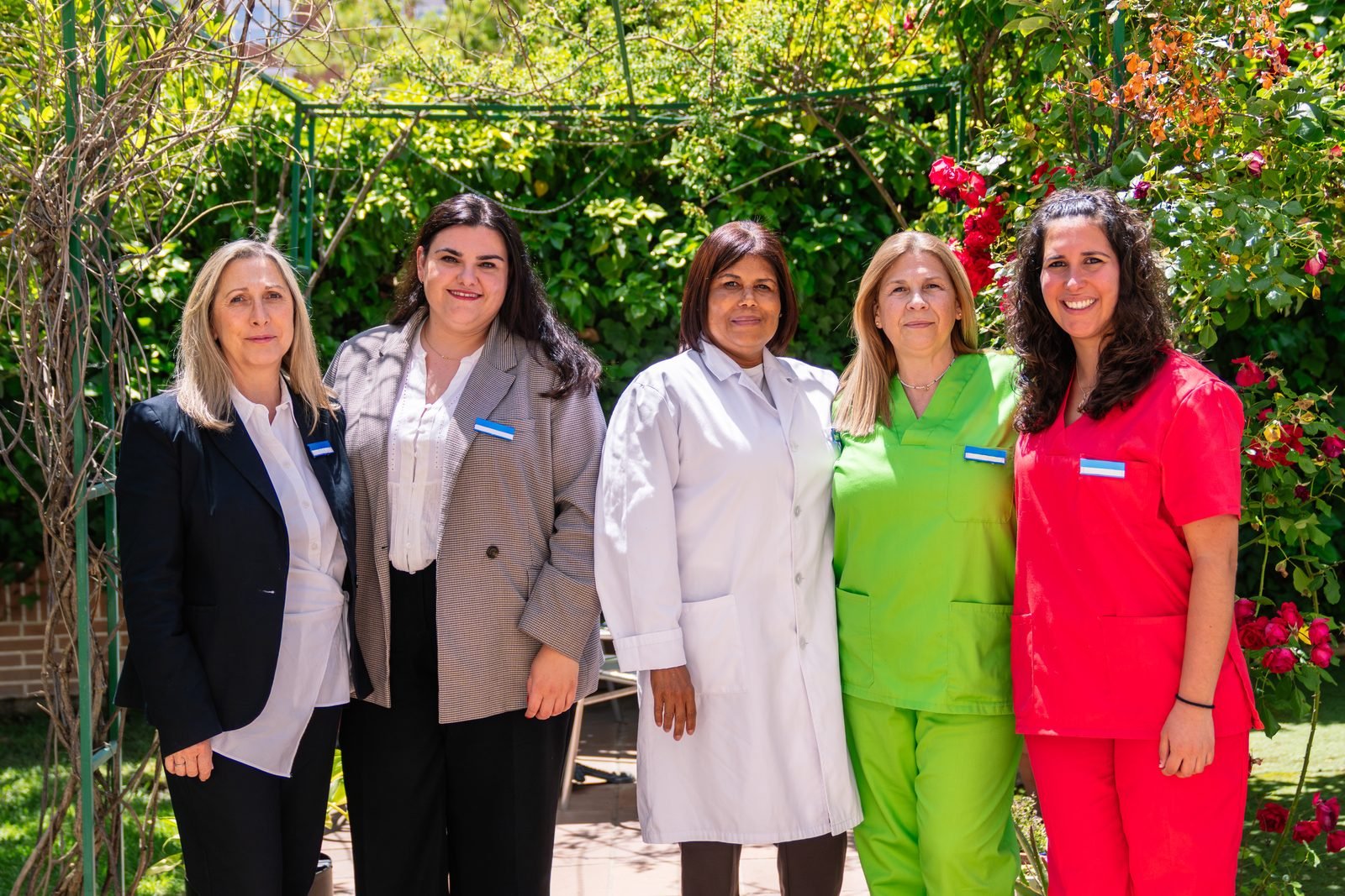 Equipo de cuidadoras y profesionales sanitarias de Dependalium